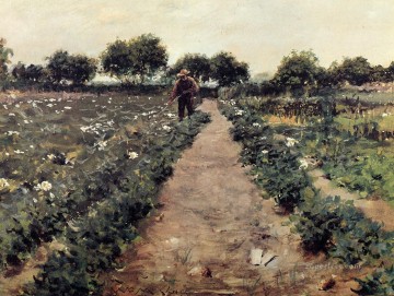 William Merritt Chase Painting - The Potato Patch aka Garden Shinnecock William Merritt Chase